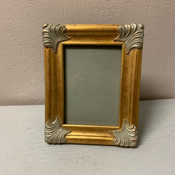Gold and Silver Picture frame - Picture 1 of 4